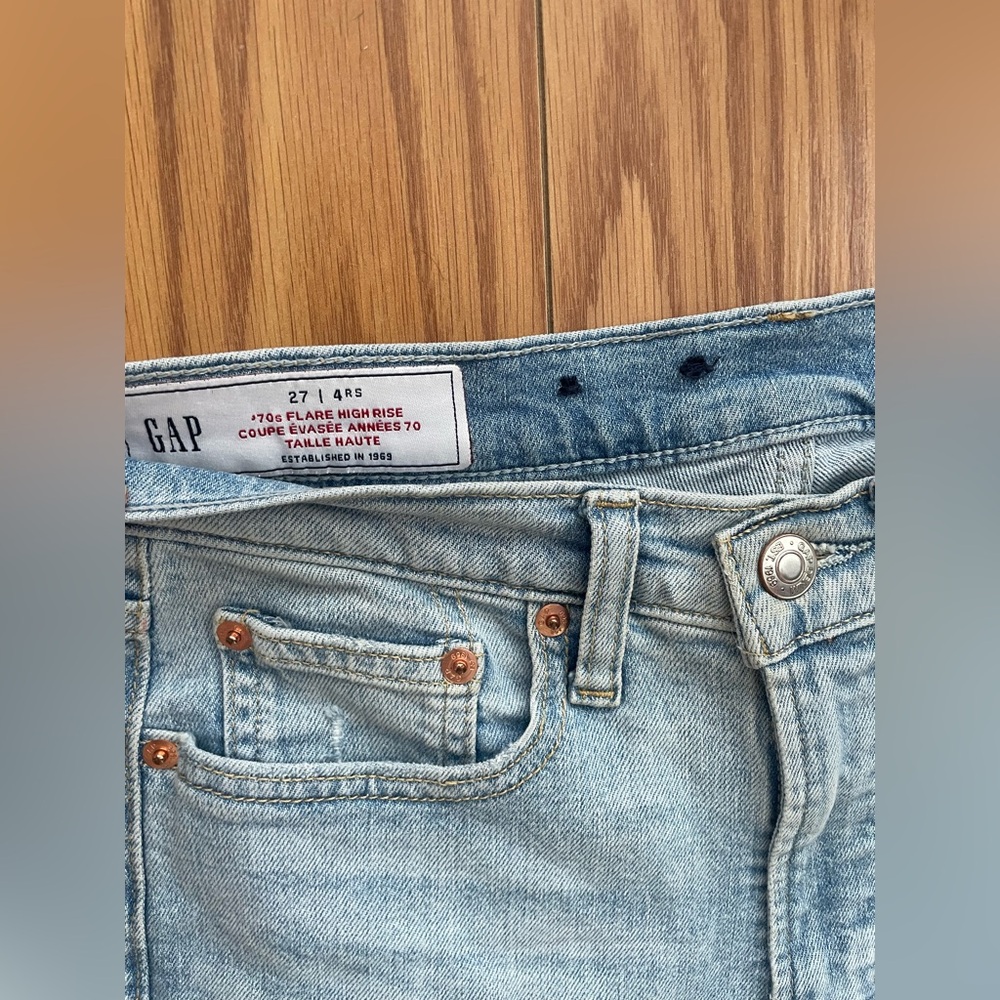 GAP Light Blue High Rise Jeans
